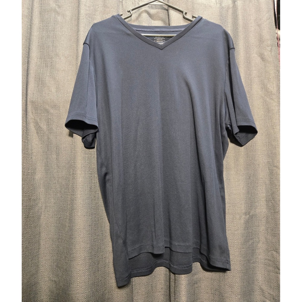 Perry Ellis V-Neck T-Shirt Soft‎ Casual Everyday Top XXL